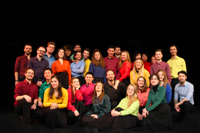 le Chœur Voyageur dans le cadre du festival de chant choral Eufonia