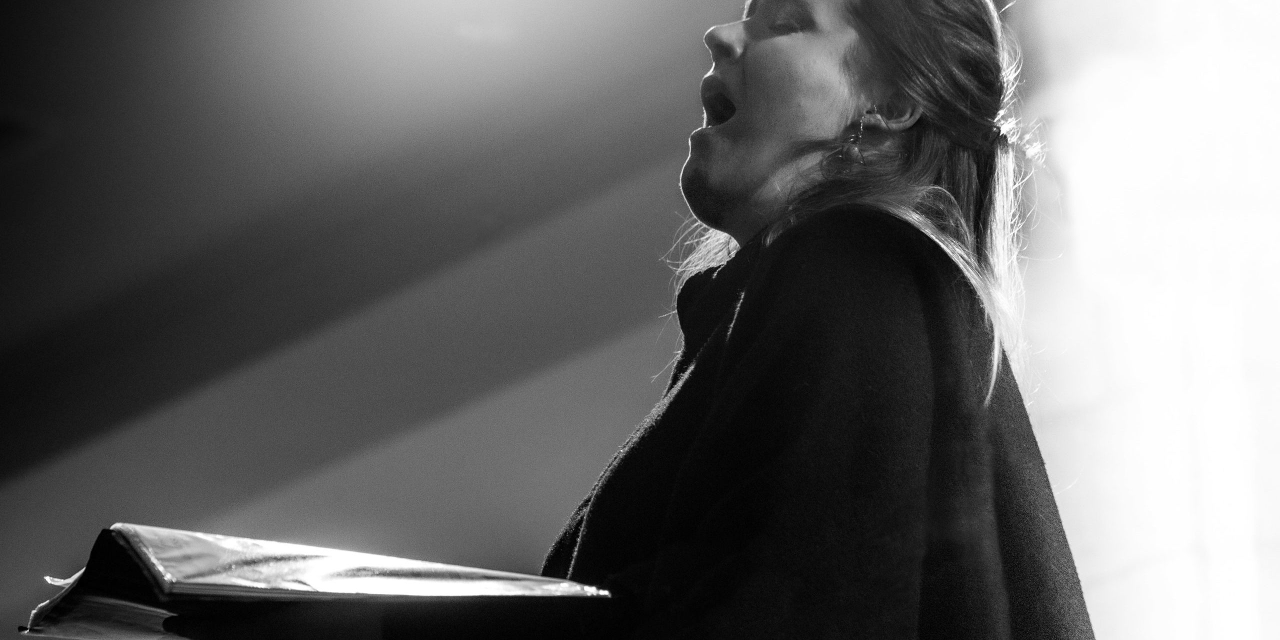 Léa Frouté dans le cadre du festival de chant choral Eufonia