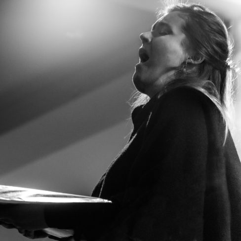 Léa Frouté dans le cadre du festival de chant choral Eufonia